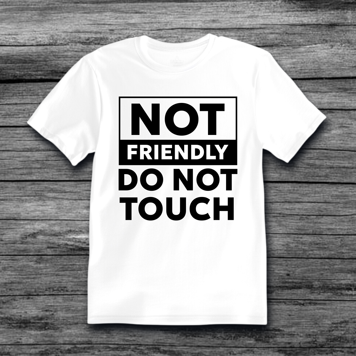 Not Friendly Do Not Touch T-Shirt